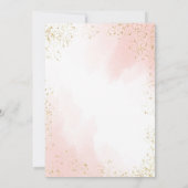 Roos gouden zilverdiamanten 50e verjaardag kaart (Achterkant)