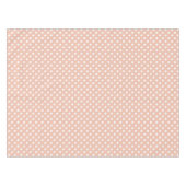Roos gouden/zwart-roze polka dots tablecloth tafelkleed (Voorkant (Horizontaal))