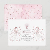 roos goudengelen Eerste Communie Kaart (Voorkant / Achterkant)