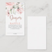 Roos goudflacon Luiddel Raffle Enclosure Card Informatiekaartje (Voorkant / Achterkant)