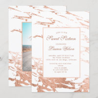 roos goudfolie marmer Sweet Sixteen