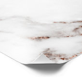 Roos goudfotoafdrukken foto afdruk (Hoek)