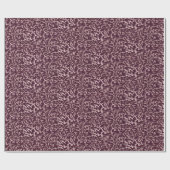 Roos goudframbozen Wijn Modern Elegant Wedding Cadeaupapier (Vlak)