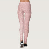 Roos goudglitter leggings (Achterkant)