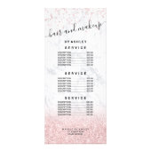 roos goudglitter marmeling sint-juttemis reclamekaart (Achterkant)