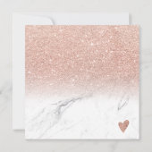 Roos goudglitter marmer cadeaubon logo (Achterkant)