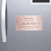 Roos goudglitter op de geboorte, met uitzondering 