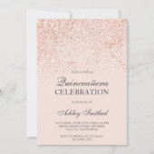 Roos goudglitter smulgator kaart (Voorkant)