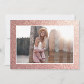 Roos goudglitter verrassing 16 jaar oud (Achterkant)