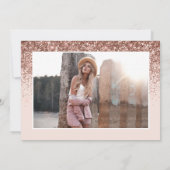 Roos goudglitter verrassing 16 jaar oud (Achterkant)