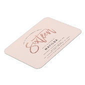 Roos goudglitter verrassing 16 jaar oud magneet (Linkerzijde)