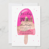 Roos goudijs zomer baby sprinkhaan douche kaart (Voorkant)