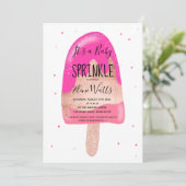 Roos goudijs zomer baby sprinkhaan douche kaart (Staand voorkant)