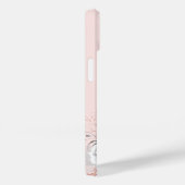 Roos goudkleurig roze zilverfolienaam elegant Case-Mate iPhone case (Achterkant / Rechts)