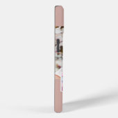 Roos goudkleurige fotocollage Case-Mate iPhone case (Achterkant / Rechts)