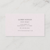 roos goudkunst deco modern visitekaartje (Achterkant)