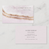 roos goudkunst deco modern visitekaartje (Voorkant / Achterkant)