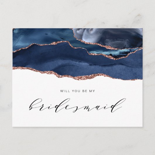 roos goudmaaltijd voor de marine uitnodiging briefkaart (Voorkant)