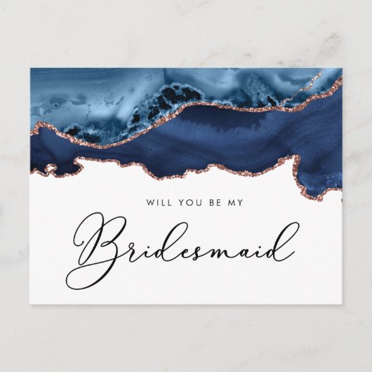 roos goudmaaltijd voor de marine uitnodiging briefkaart (Voorkant)