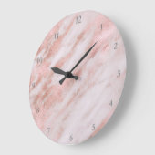 roos goudmarmer grote klok (Hoek)