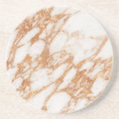 roos goudmarmer zandsteen onderzetter (Voorkant)