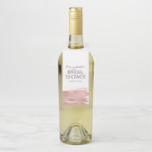 Roos goudpenseel Vrijgezellenfeest Labels flesje (Op fles)