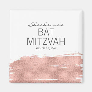 Roos goudpenseelbedekking Mitzvah Magnet