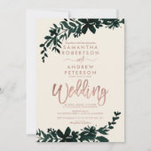 Roos goudpografie kaart (Voorkant)