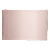 Roos goudroze glitter druppelt de glans in kussensloop (Achterkant)