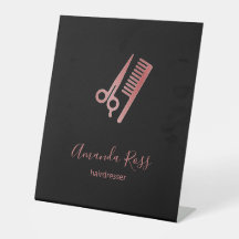 Roos goudschaar en kamzwart