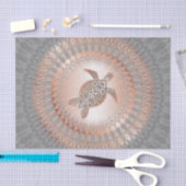 Roos goudschildschildpad en Mandala Tissuepapier (Craft)