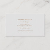 roos goudsparkle folie golf luxe bedrijfsauto visitekaartje (Achterkant)