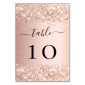 Roos goudstaarten kaart (Voorkant)