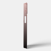 Roos goudsterren koper ombre girly Case-Mate iPhone case (Achterkant / Rechts)