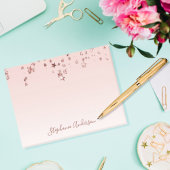 Roos goudsterren koper ombre white pastel post-it® notes