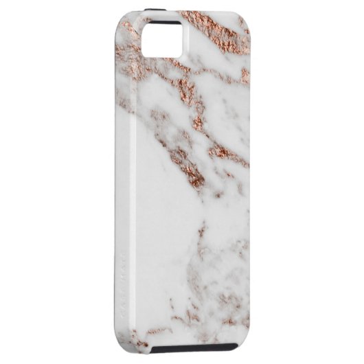 Roos goudvezel Case-Mate iPhone case (Back/Rechts)