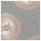 Roos Grijze schildpad Elegant Coastal Stof (Close Up)