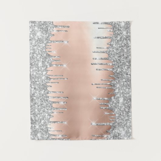 Roos grijze Silver Drivers Venster Decor Small2 Wandkleed (Voorkant)