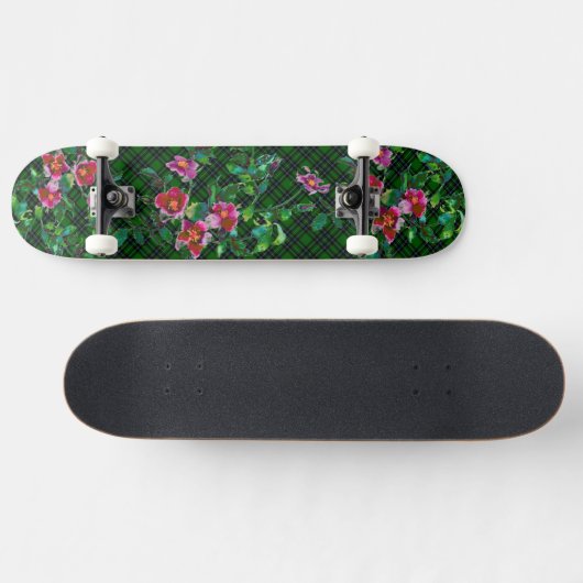  Roos - groen gelooid Persoonlijk Skateboard (Horizontaal)