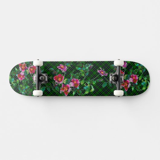  Roos - groen gelooid Persoonlijk Skateboard (Horizontaal)