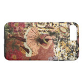 Roos Gypsy Dancer Franse Collage Case-Mate iPhone Case (Achterkant (Horizontaal))