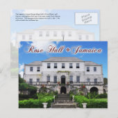 Roos Hall Great House, St. James, Jamaica Briefkaart (Voorkant / Achterkant)