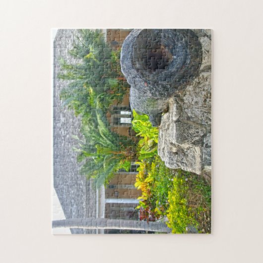 Roos Hall Montego Jamaica. Legpuzzel (Verticaal)