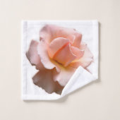 Roos handdoeksets met persoonlijke Rozen handdoeke Bad Handdoek (Wasdoekje)
