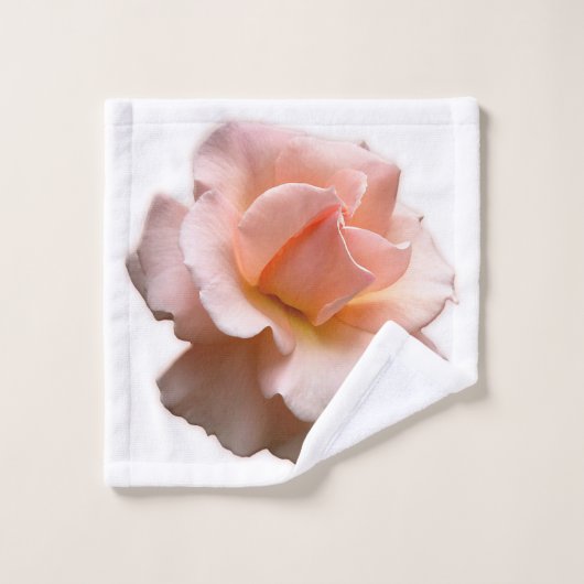 Roos handdoeksets met persoonlijke Rozen handdoeke Bad Handdoek (Wasdoekje)