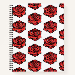 roos hardback notitieboek met grafiekpapier
