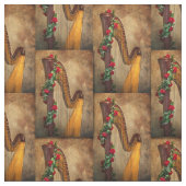 Roos Harp Fabric Stof (Swatch)