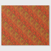 "Roos hart 6" Vloertuinbouwpapier Cadeaupapier (Vlak)