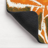"Roos hart #8" Floral Mousepad Muismat (Hoek)