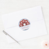 Roos Hart Mandala Label / Sticker (Envelop)